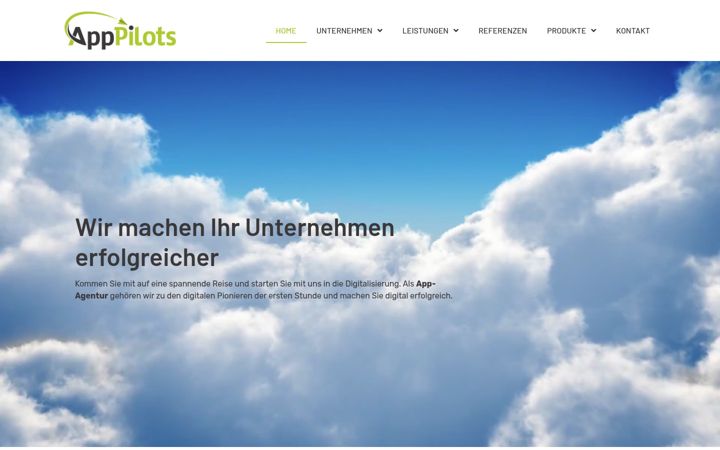 Screenshot of app-pilots.de