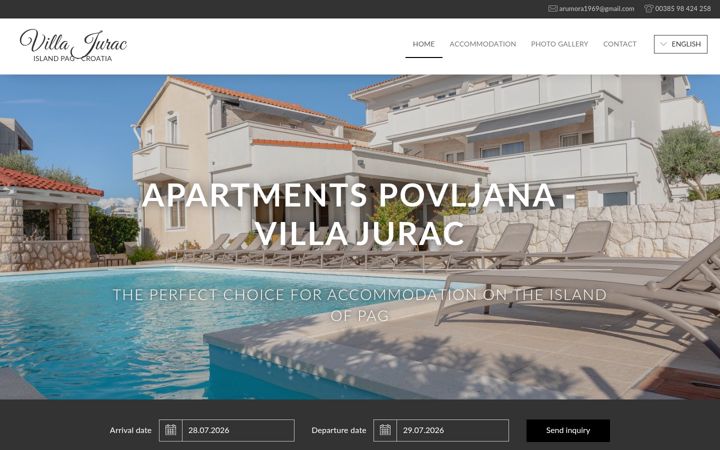 Screenshot of app-povljana.com