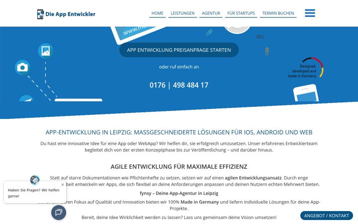 Screenshot of app-programmierer-leipzig.de