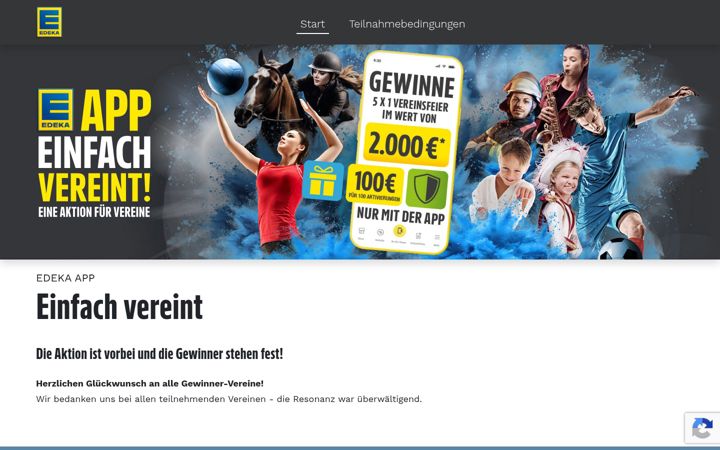 Screenshot of app-vereinsaktion.de