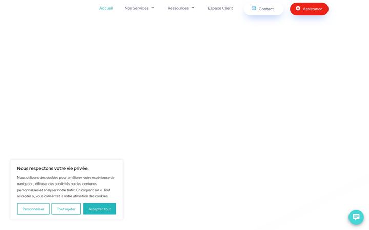 Screenshot stránky app6.fr