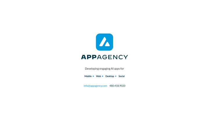 Screenshot of appagency.com