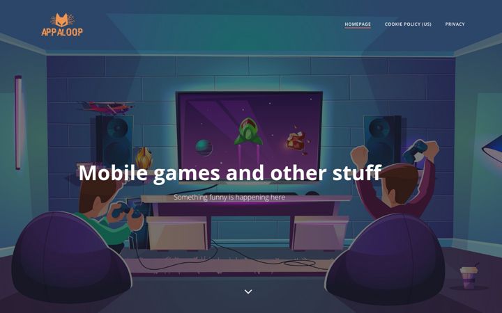 Snímek obrazovky appaloop.com