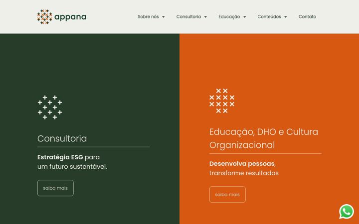 Screenshot of appana.com.br
