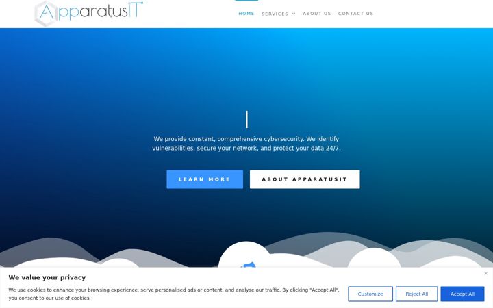 Screenshot of apparatusit.com