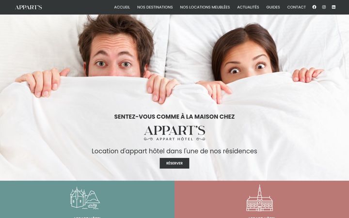 Screenshot of appart-s.fr