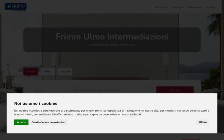 Screenshot stránky appartamenti-in-roma.com