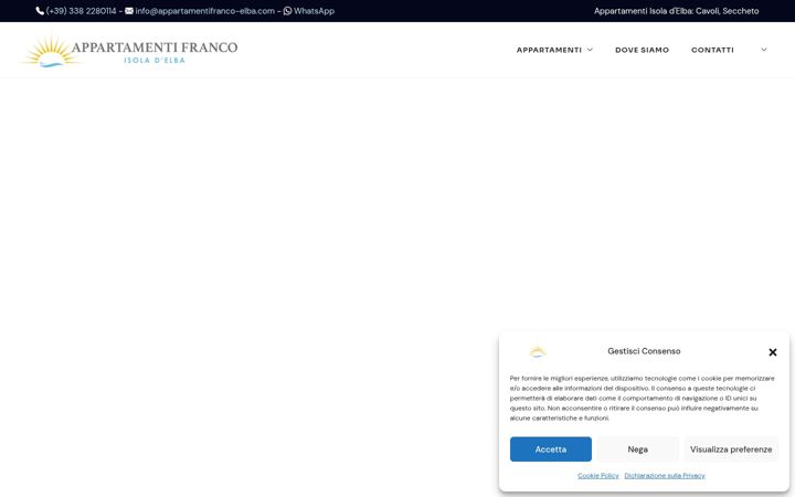 Screenshot of appartamentifranco-elba.com