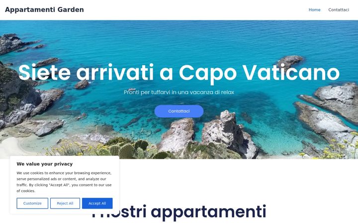 Screenshot ta' appartamentigarden.it