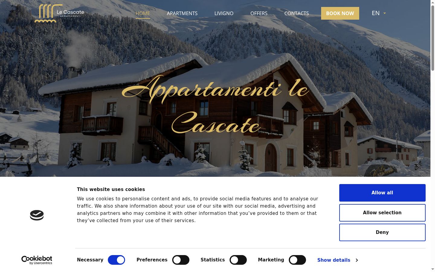 Screenshot tal-banner tal-kunsens muri qabel kwalunkwe interazzjoni