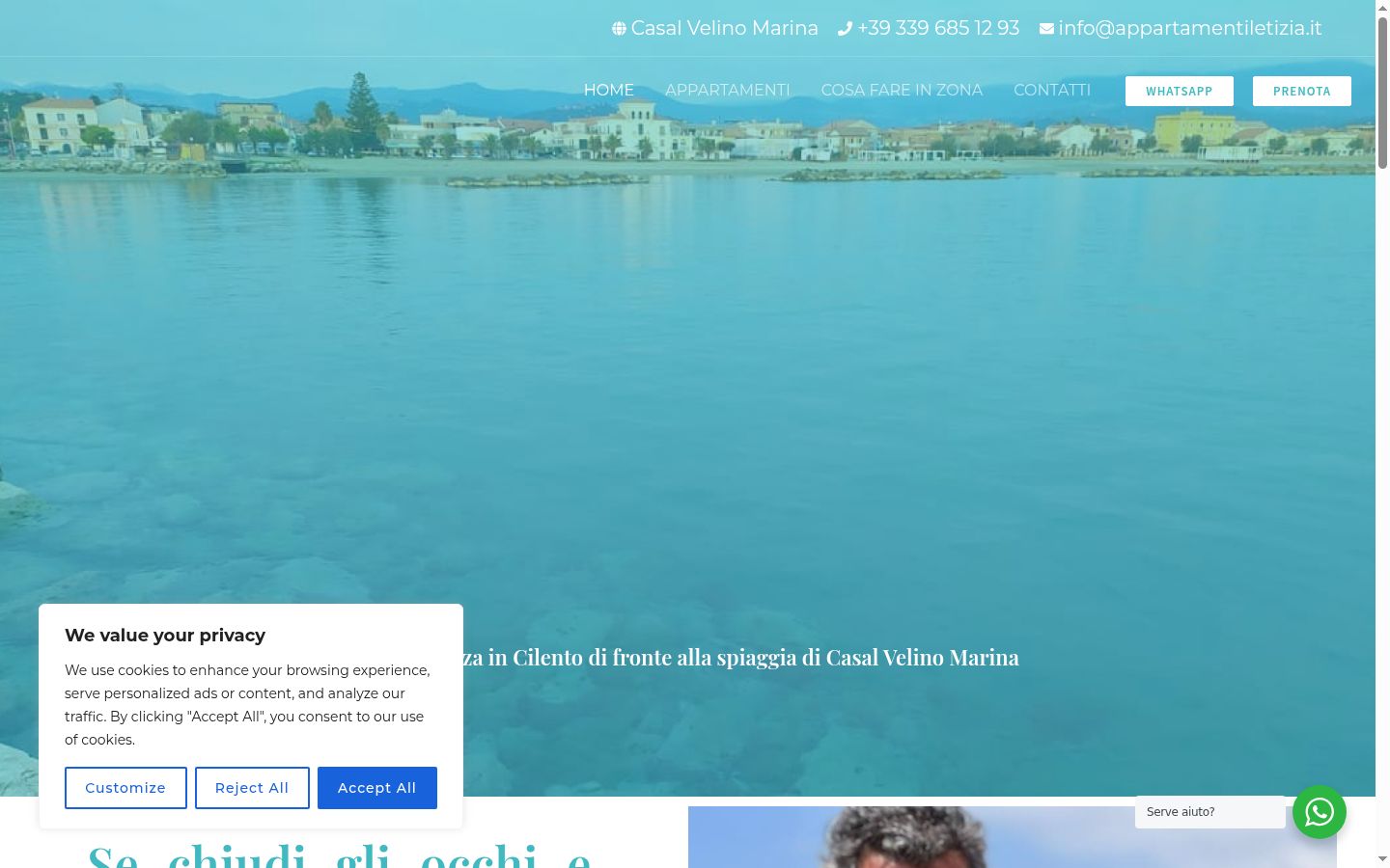Snímka obrazovky banera súhlasu zobrazeného pred akoukoľvek interakciou