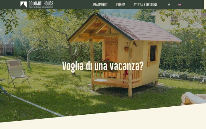 Snimka zaslona za appartamentiprimiero.it