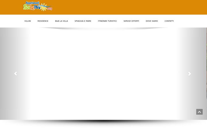 Screenshot of appartamentisalento.org