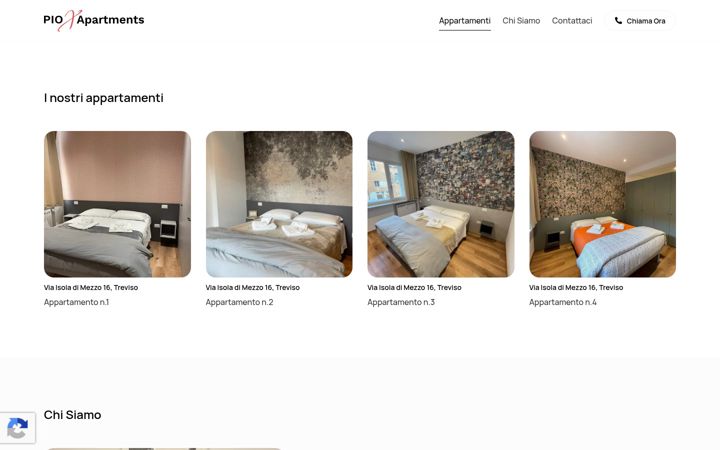 Screenshot of appartamentivacanzatreviso.it