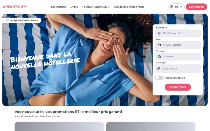 Screenshot of appartcity.com