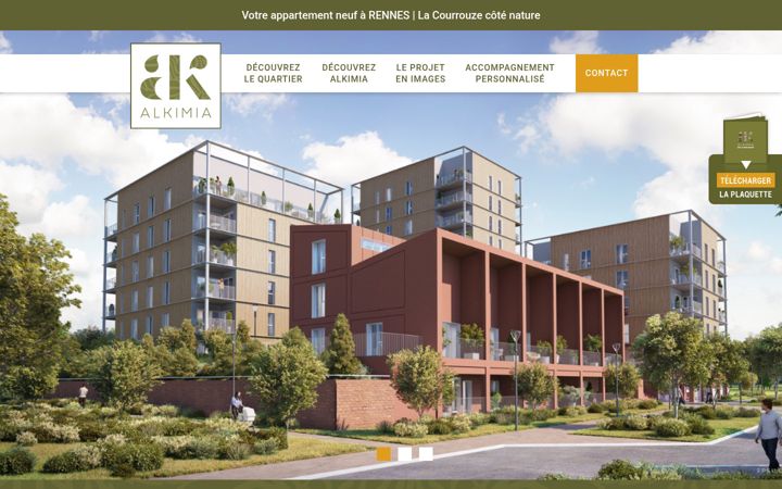 Screenshot di appartement-courrouze.com