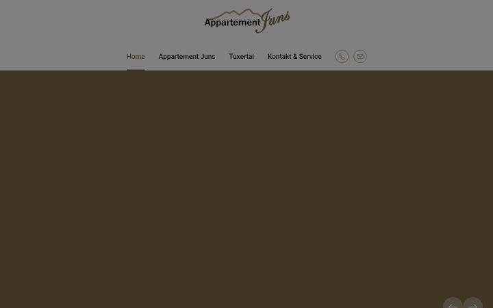 Screenshot of appartement-juns.at