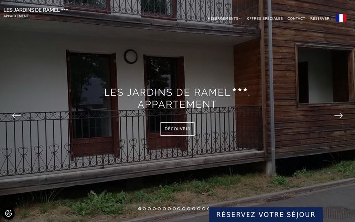 Screenshot di appartement-les-jardins-de-ramel.com