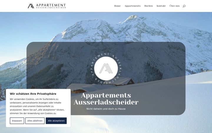 Screenshot di appartement-leutasch.com