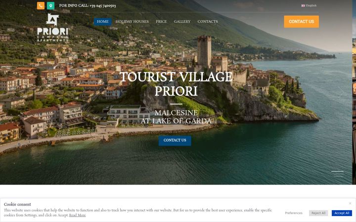 Screenshot of appartement-prioriantonio.it