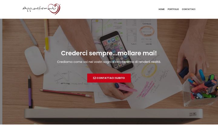 Screenshot of appassionati.org