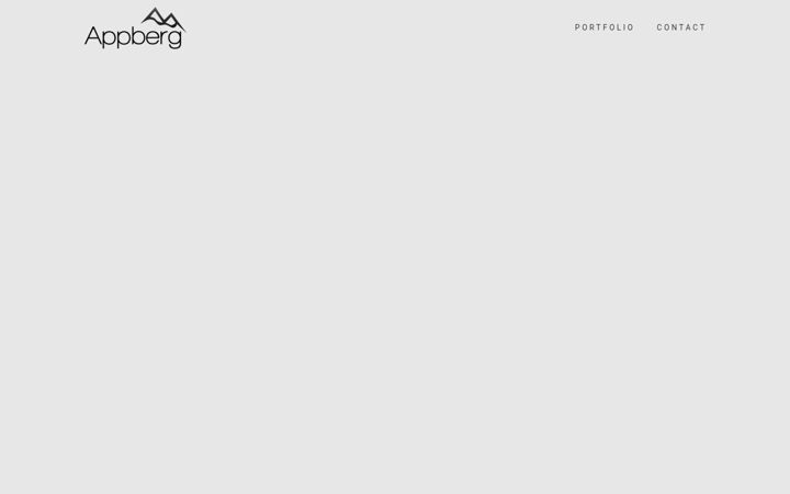 Screenshot of appberg.se
