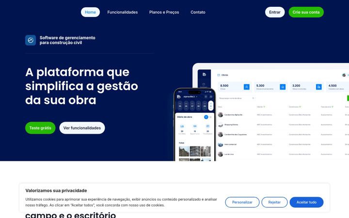 Screenshot of appbomdia.com.br