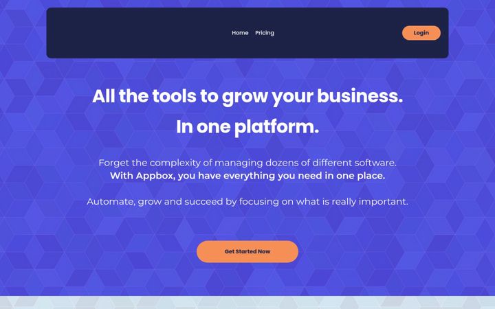 Screenshot of appbox.cloud