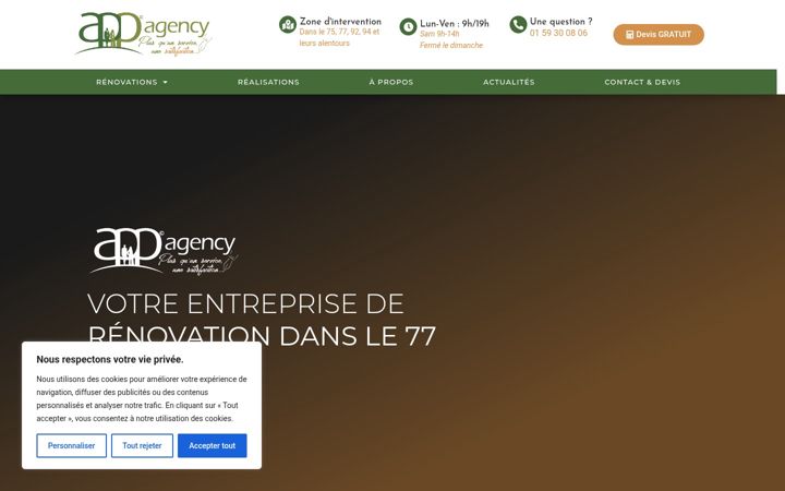 Screenshot του appc-agency.com