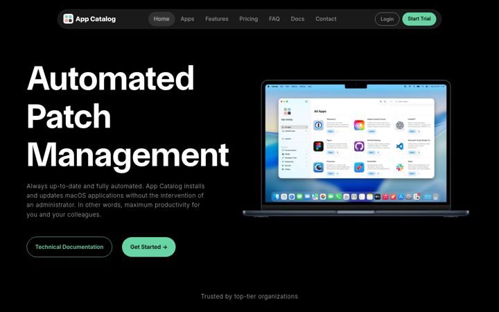 Screenshot of appcatalog.cloud