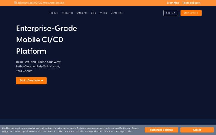 Ekraanipilt saidist appcircle.io