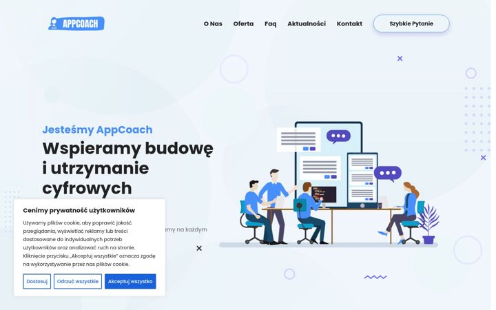 Screenshot of appcoach.pl