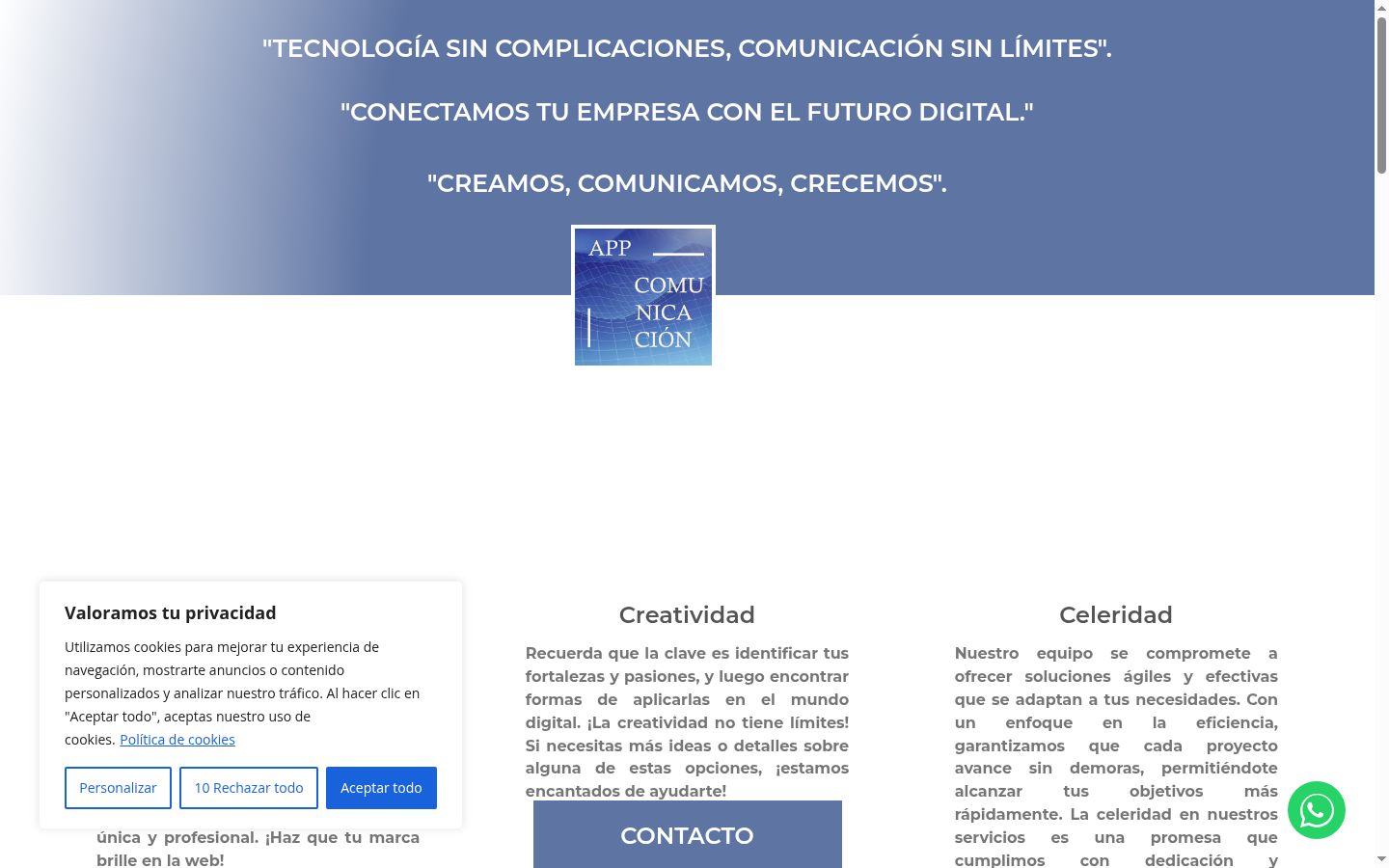 Screenshot tal-banner tal-kunsens muri qabel kwalunkwe interazzjoni
