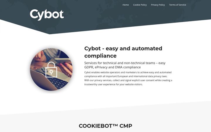 Screenshot of appconsent.com