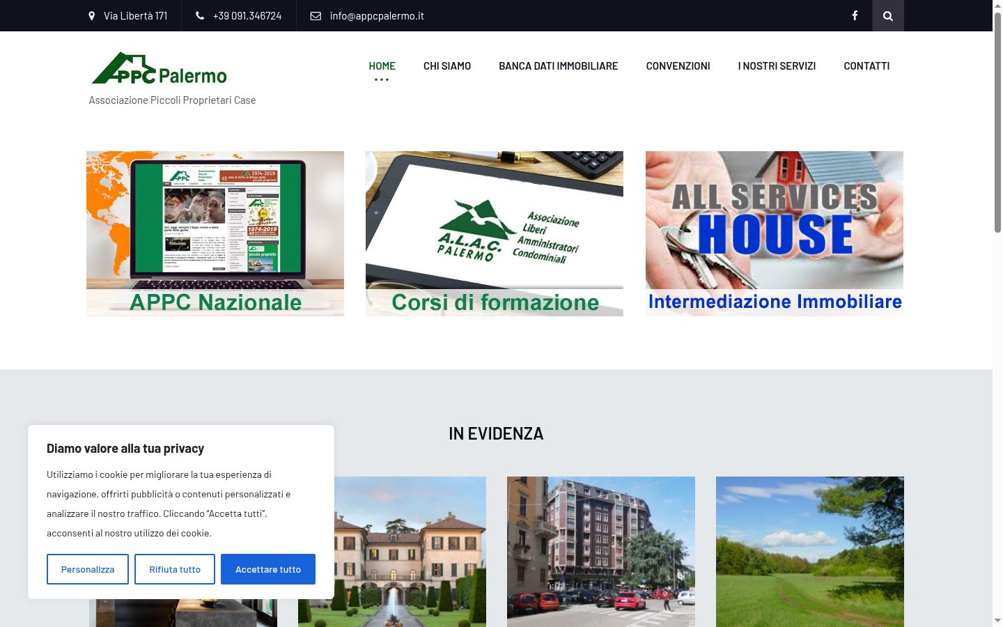 Screenshot tal-banner tal-kunsens muri qabel kwalunkwe interazzjoni