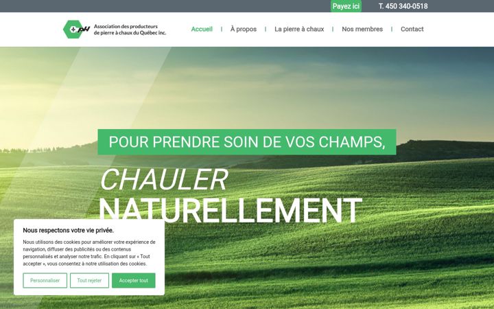 Screenshot of appcq.com