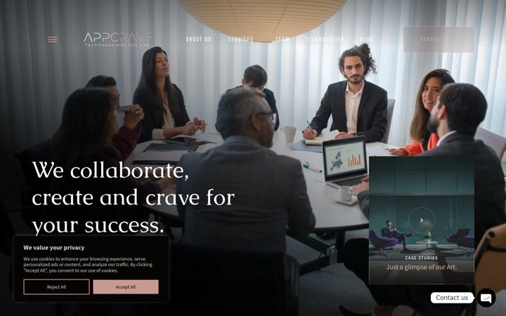 Screenshot ta' appcrave.co