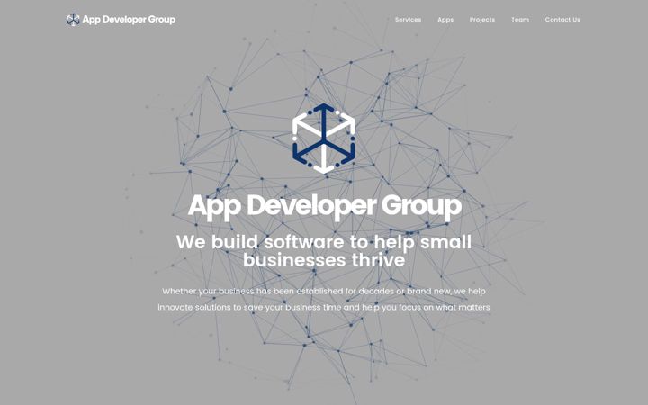 Screenshot of appdevelopergroup-pack4.co