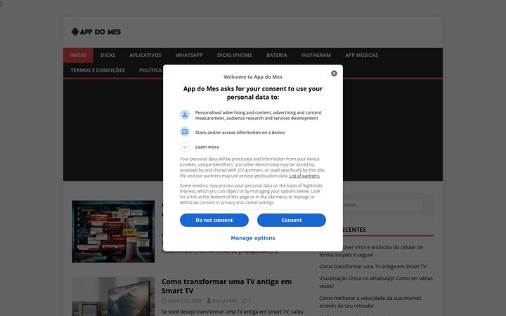 Snímek obrazovky appdomes.online