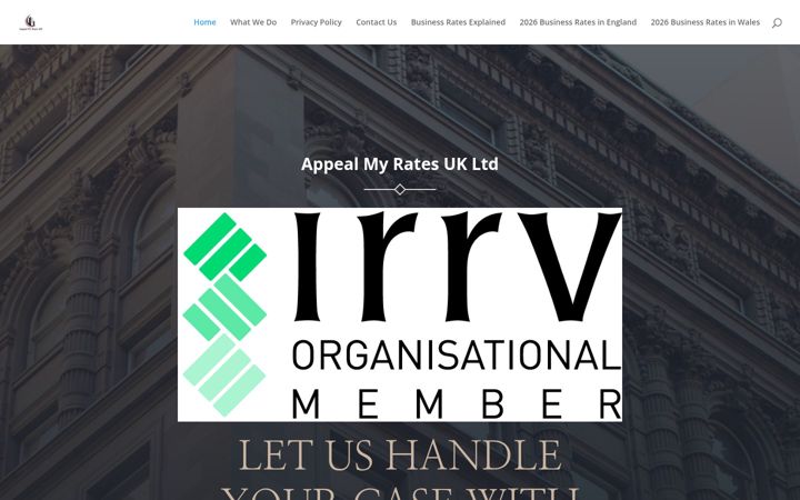 Screenshot of appealmyratesuk.com