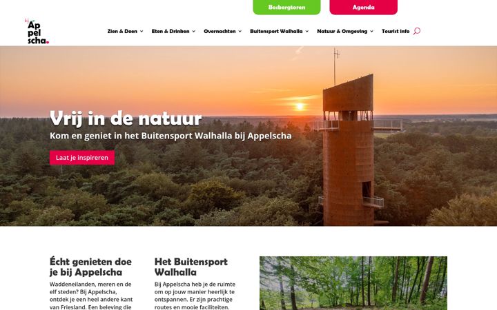 Screenshot of appelscha.nl