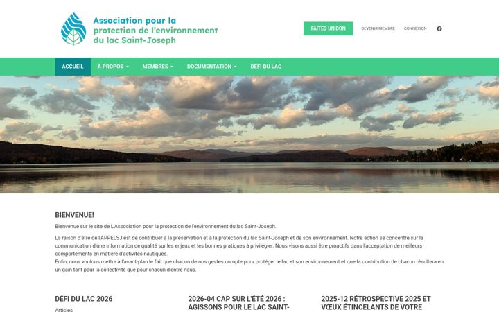 Screenshot of appelsj.org