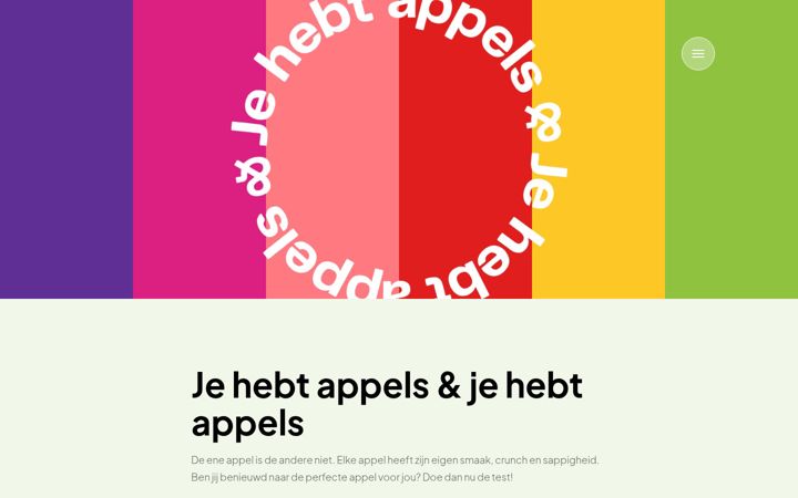Screenshot of appelsmaaktest.nl