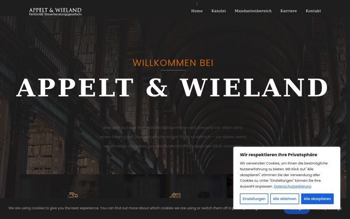 Screenshot ta' appelt-wieland.com