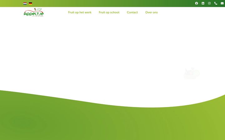 Screenshot ta' appeltje.nl