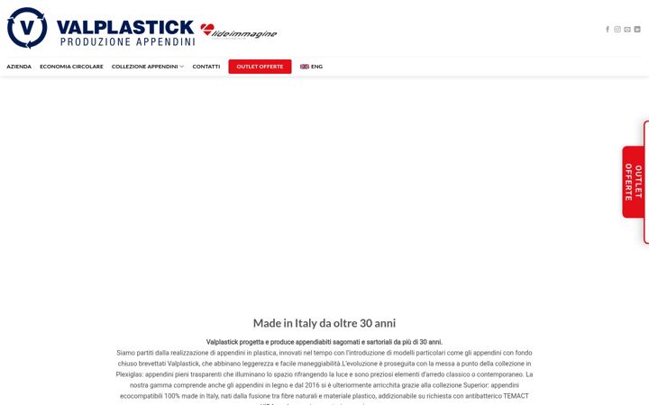 Screenshot of appendinivalplastick.it