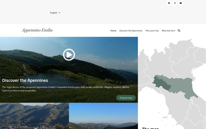Screenshot di appenninoemilia.it