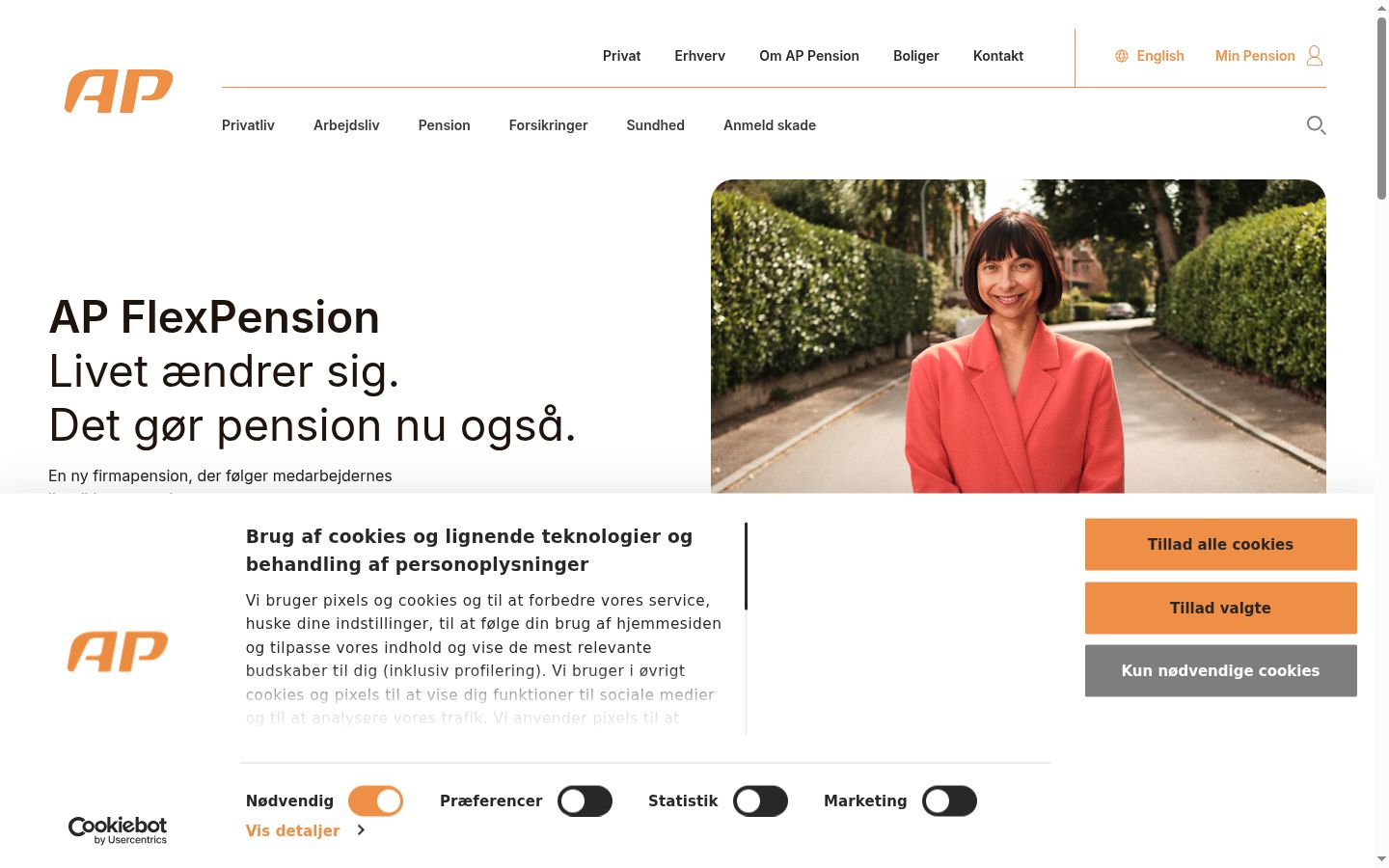 Capture d'écran de la bannière de consentement affichée avant toute interaction