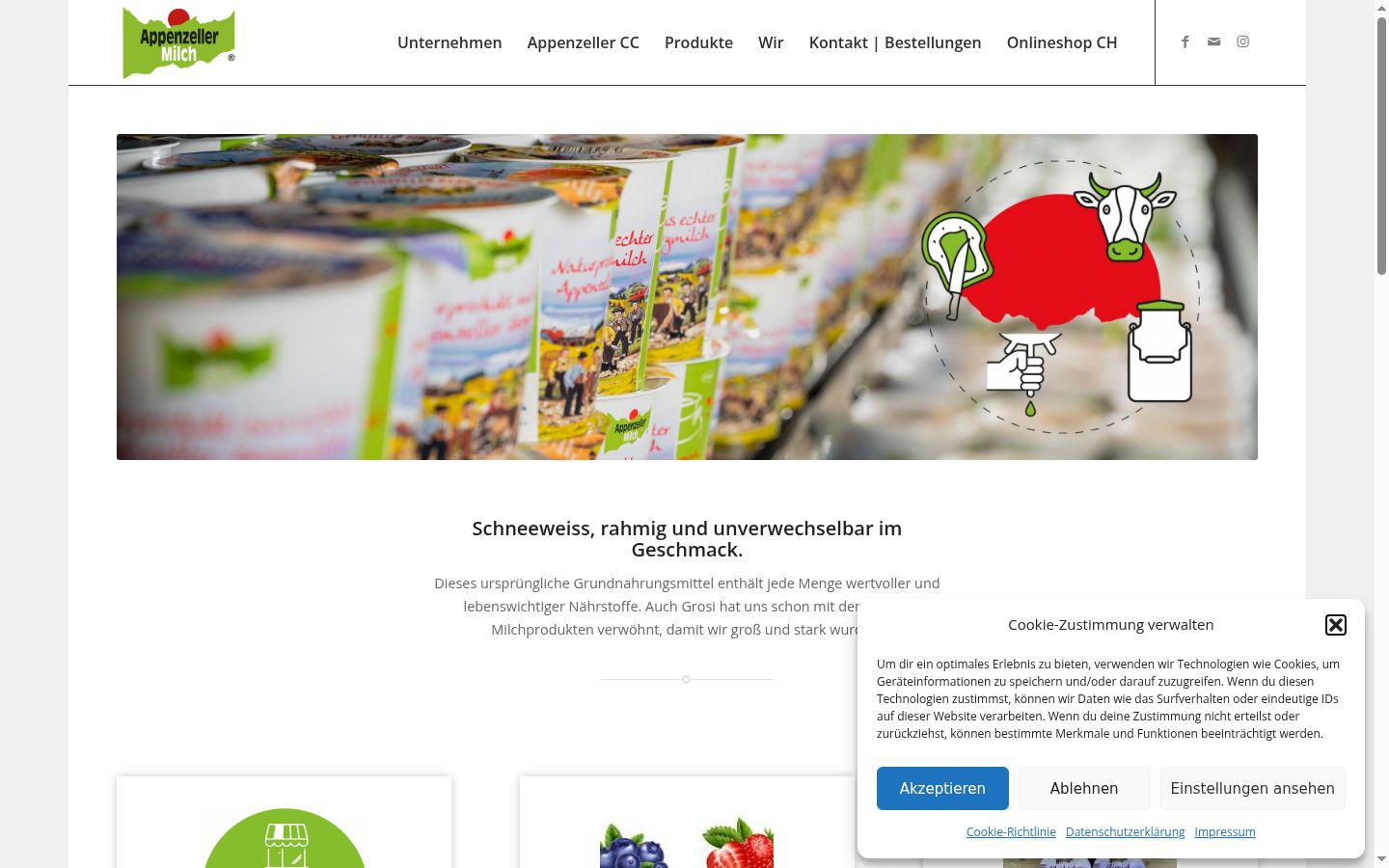Screenshot tal-banner tal-kunsens muri qabel kwalunkwe interazzjoni