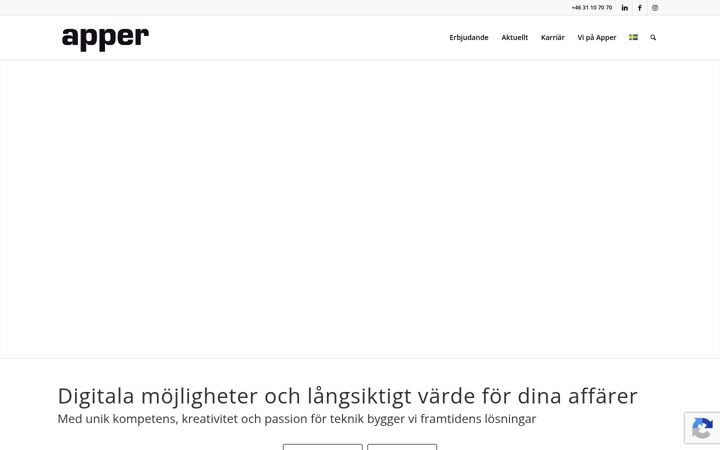 Screenshot ta' apper.com